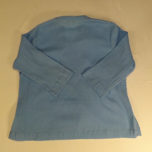 Appleseed's 3/4 length sleeve lightweight blouse - Picture 5 of 7